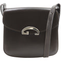 Gucci Brown Leather Shoulder Bag (Pre-Owned)