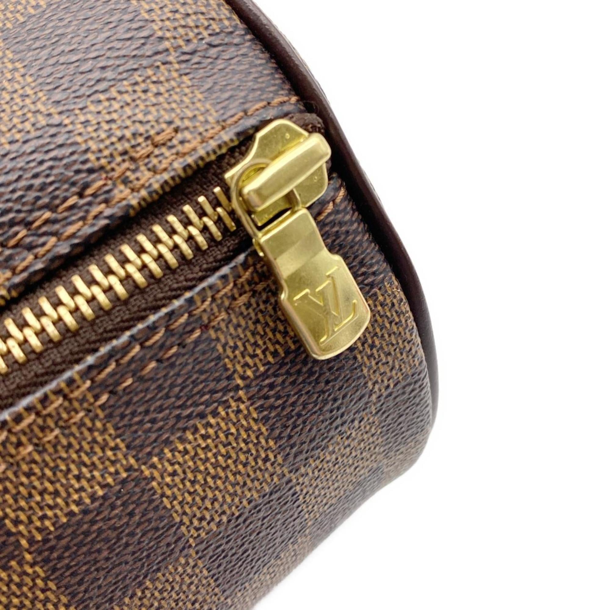 Louis Vuitton Ebene Coated Canvas Handbag