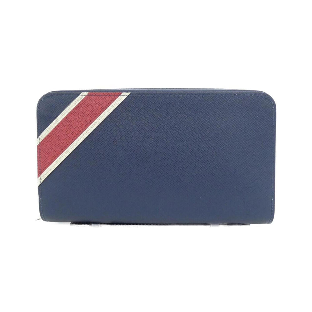 Louis Vuitton Blue Leather Long Wallet