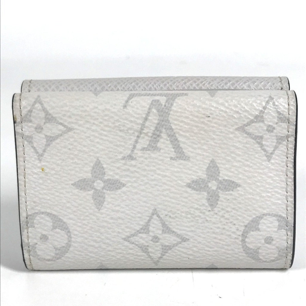 Louis Vuitton Taigarama Blanc White Taigarama Wallet (Tri-Fold)