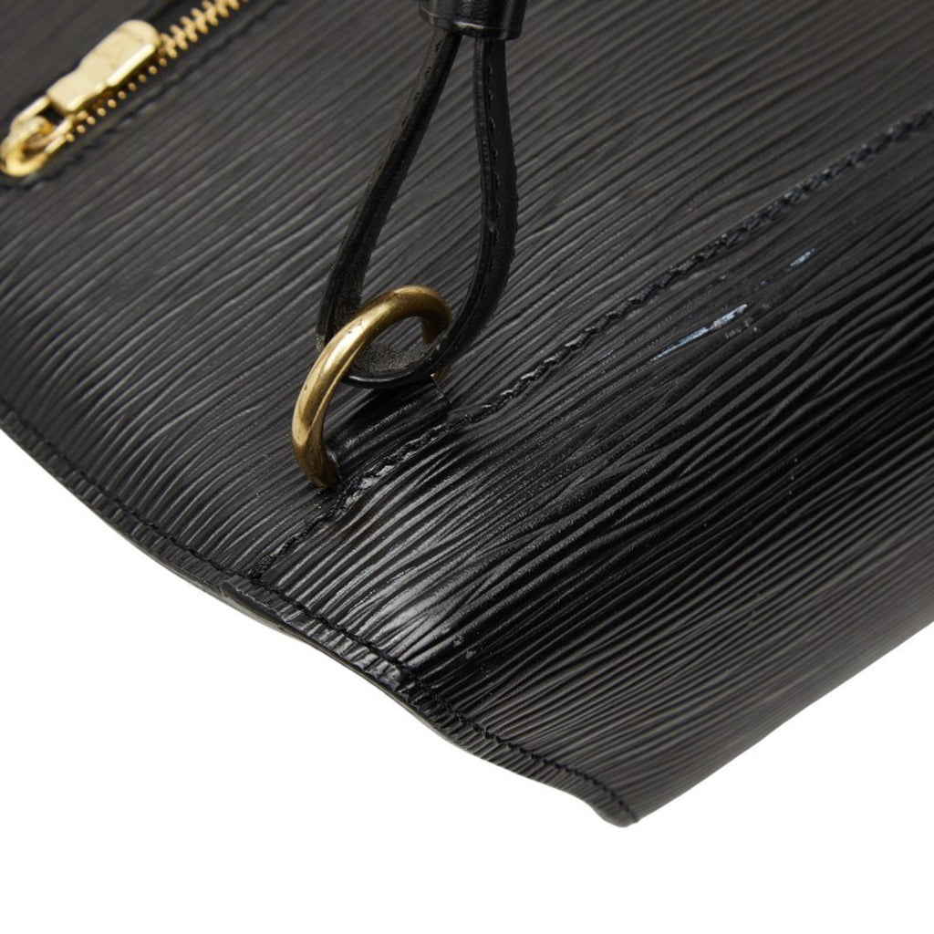 Louis Vuitton Black Noir Leather Backpack