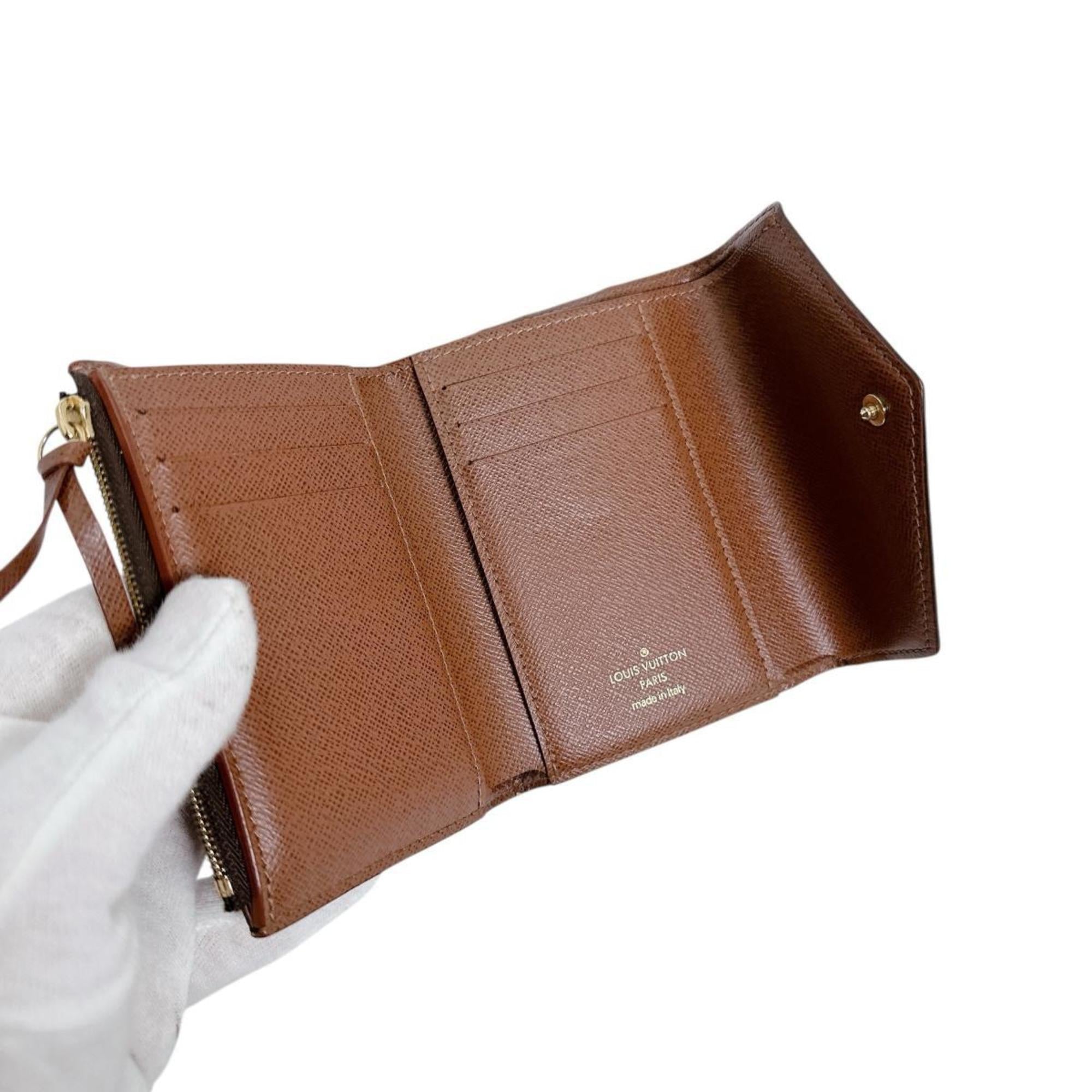 Louis Vuitton Monogram Brown Monogram Wallet (Tri-Fold)