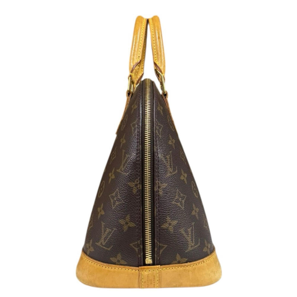 Louis Vuitton Brown Monogram Canvas Handbag