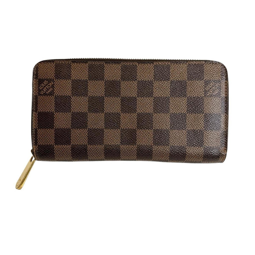 Louis Vuitton Brown Damier Canvas Damier Canvas Long Wallet