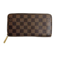 Louis Vuitton Brown Damier Canvas Damier Canvas Long Wallet