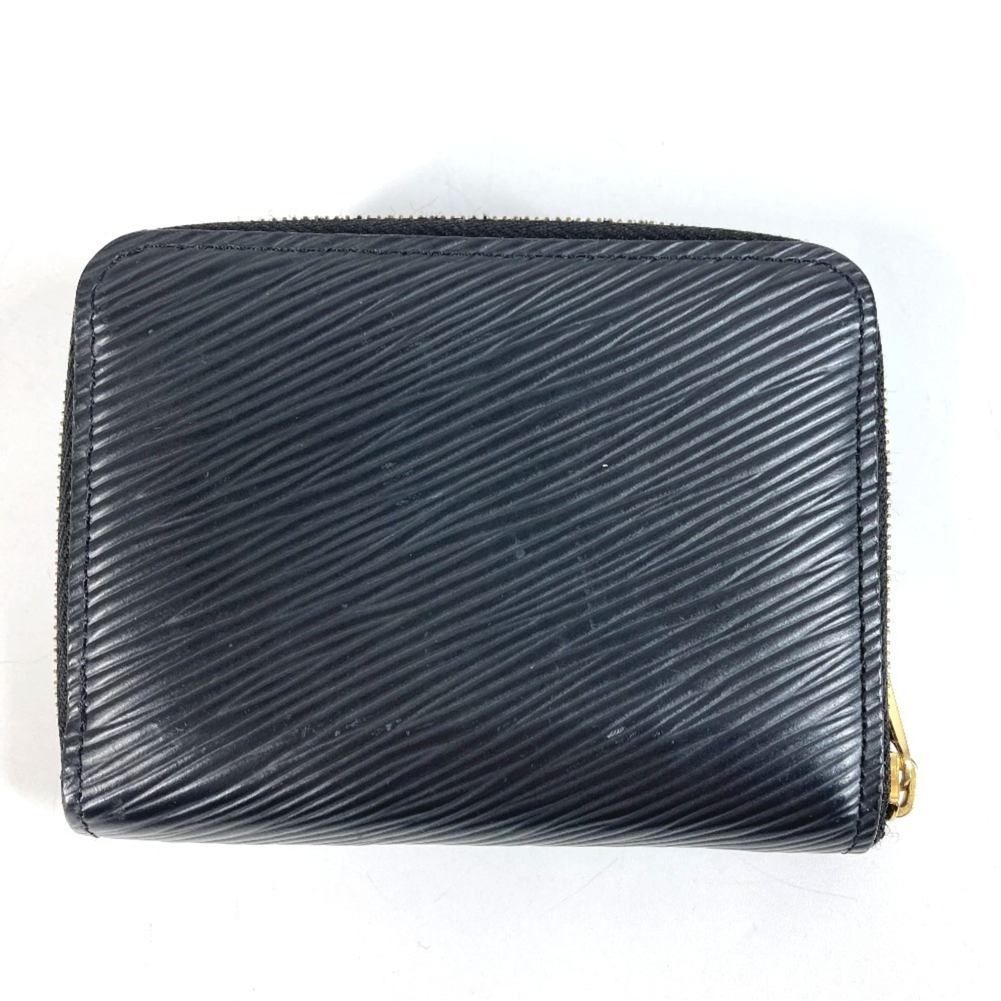 Louis Vuitton Epi Black Noir Epi Leather Coin Purse/Coin Case