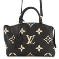 Louis Vuitton Monogram Empreinte Beige Bicolor Black Noir Monogram Empreinte Handbag