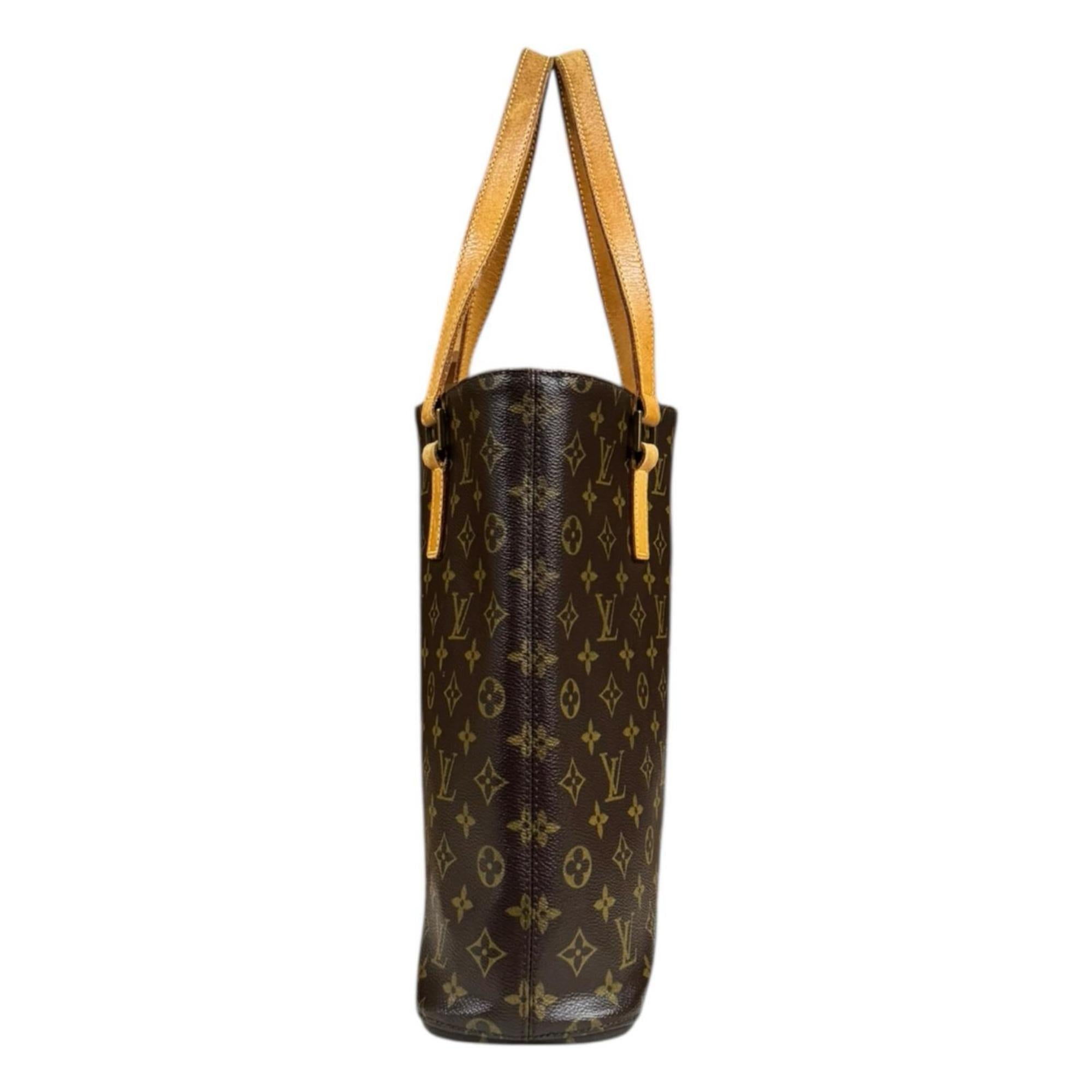 Louis Vuitton Brown Monogram Canvas Tote Bag