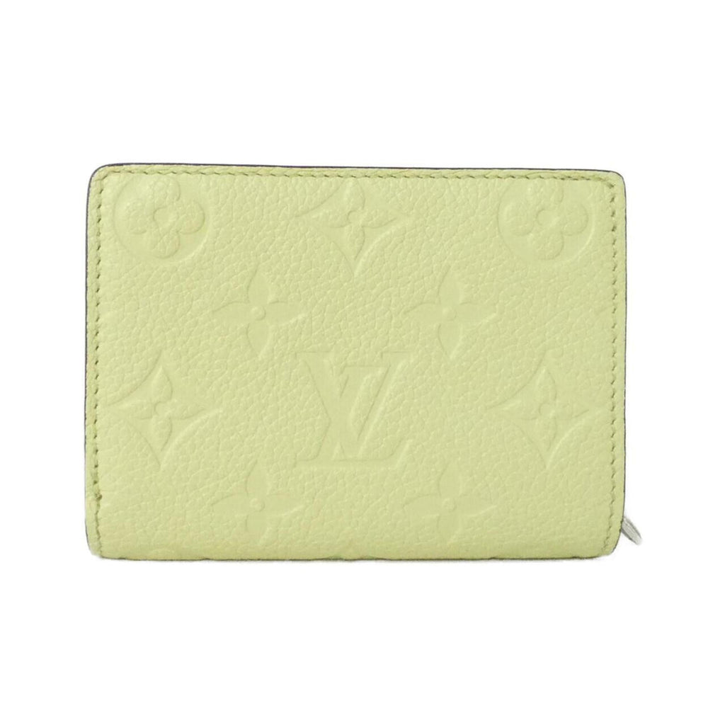 Louis Vuitton Green Vert Leather Wallet