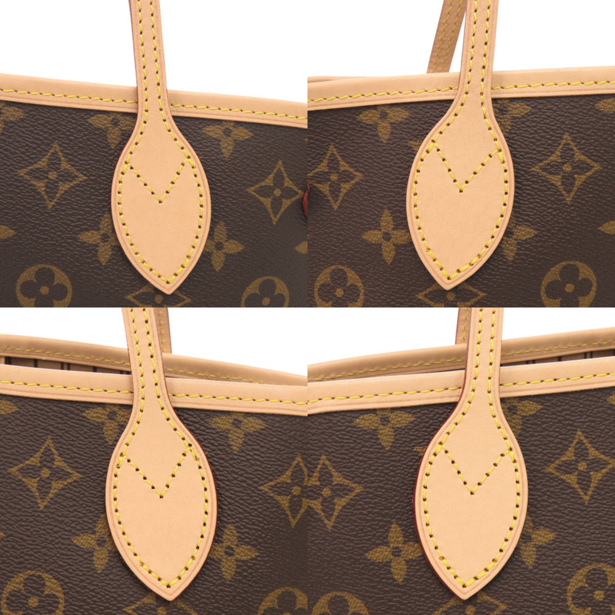 Louis Vuitton Brown Monogram Pouch Tote Bag