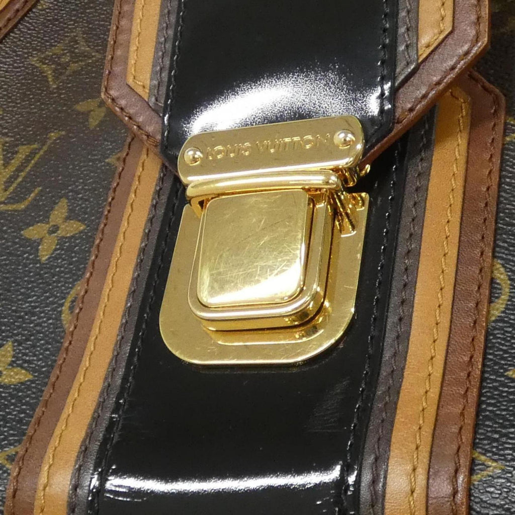 Louis Vuitton Monogram Mirage Black Coated Canvas Handbag