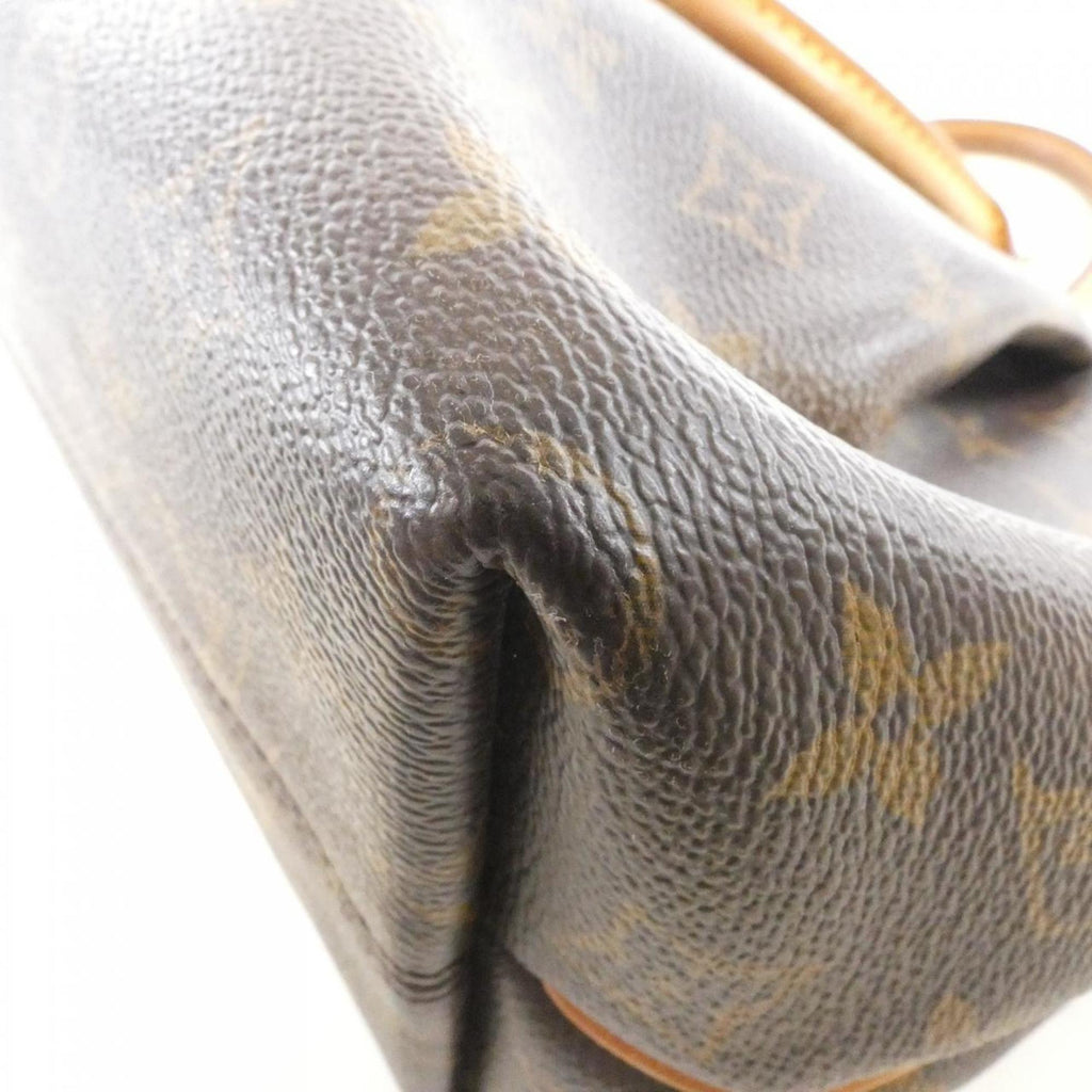 Louis Vuitton Brown Coated Canvas Handbag