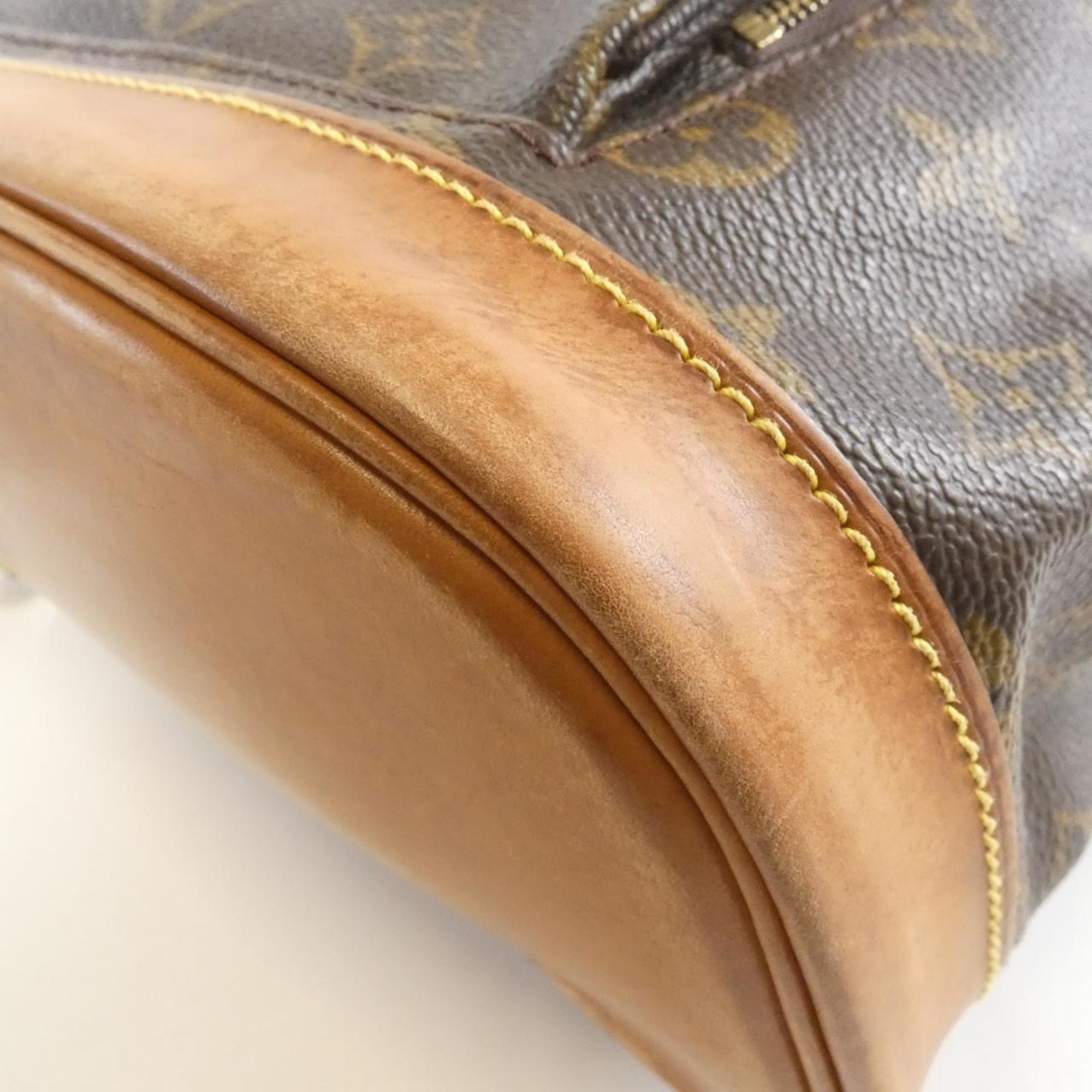 Louis Vuitton Marron Coated Canvas Backpack