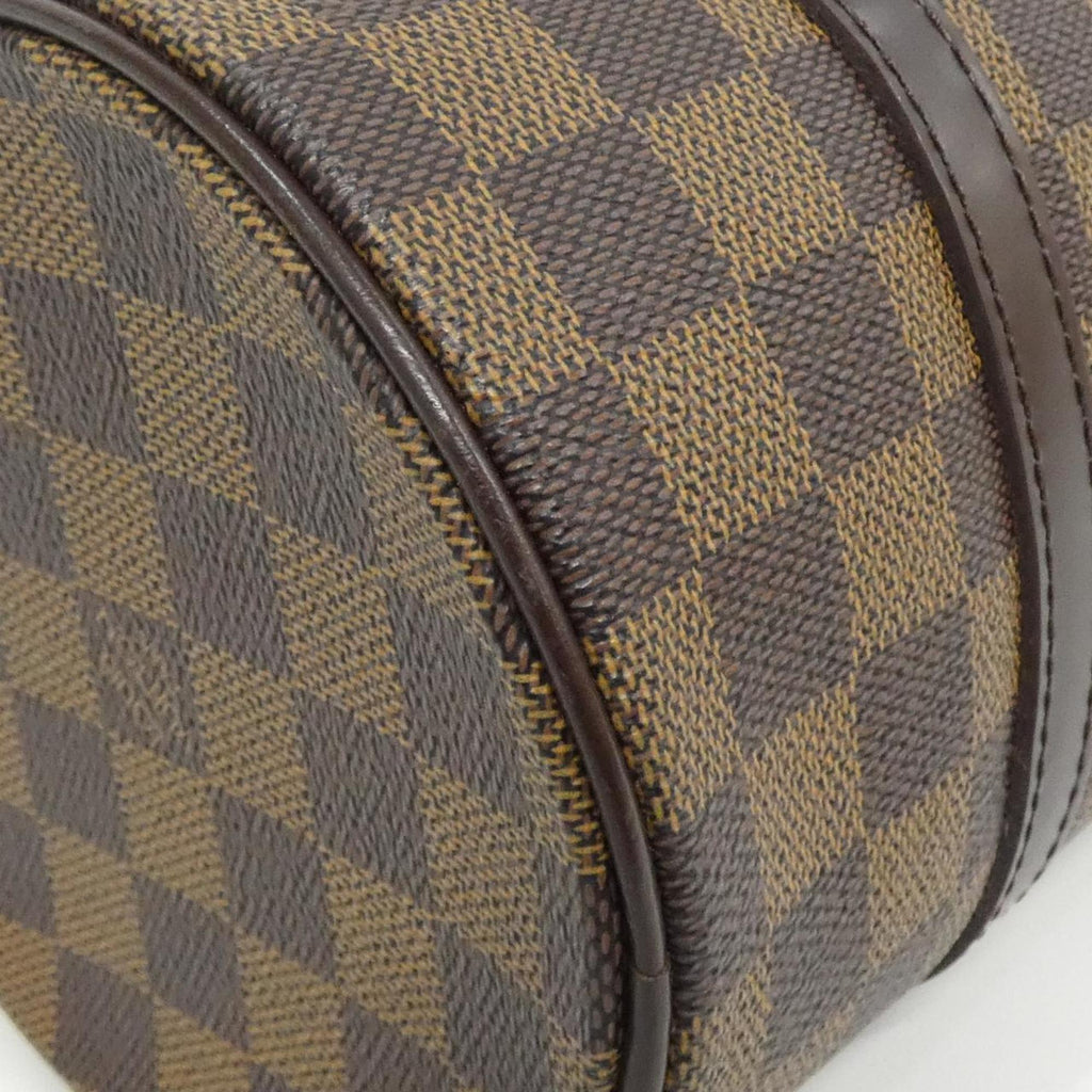 Louis Vuitton Brown Coated Canvas Handbag