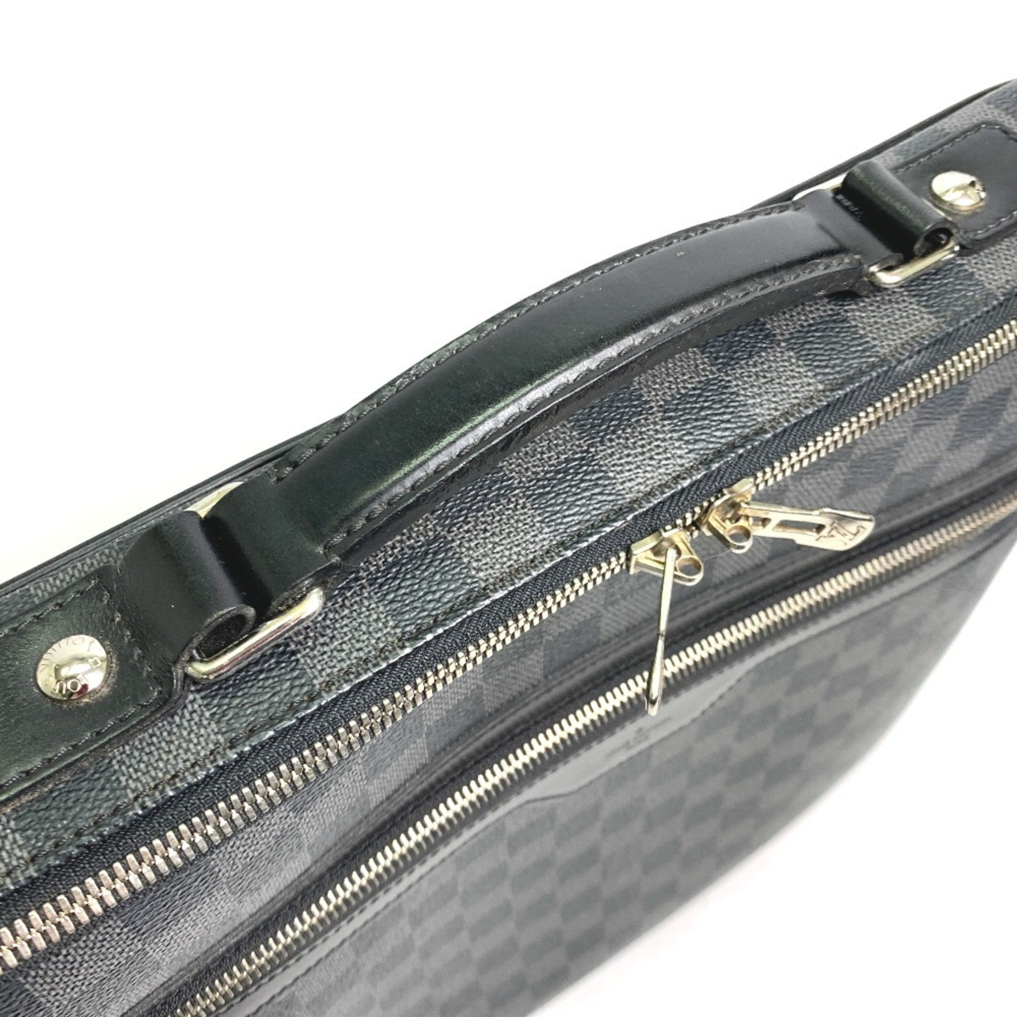 Louis Vuitton Damier Graphite Black Damier Graphite Shoulder Bag