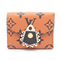 Louis Vuitton Black Brown Monogram Empreinte Leather Wallet (Tri-Fold)