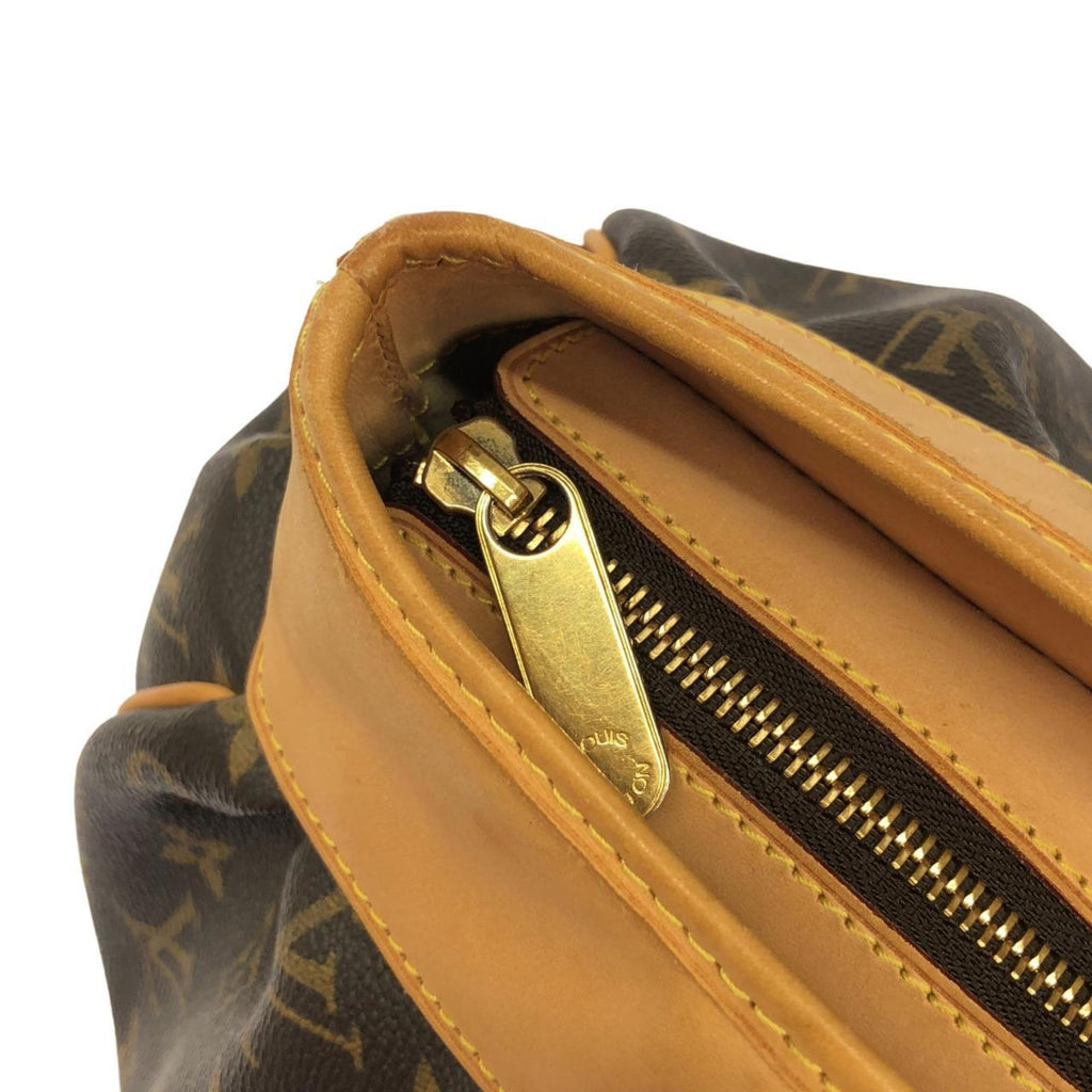 Louis Vuitton Marron Coated Canvas Shoulder Bag