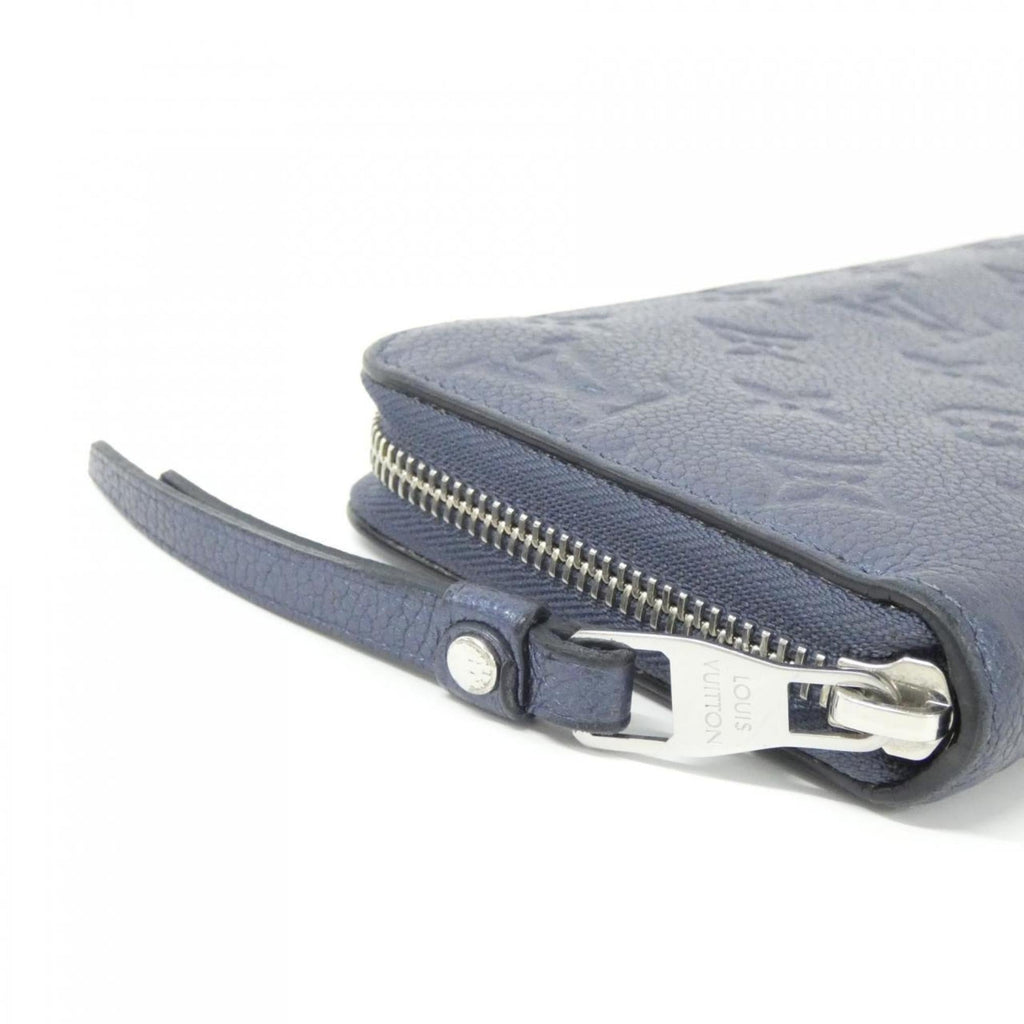 Louis Vuitton Navy Leather Long Wallet