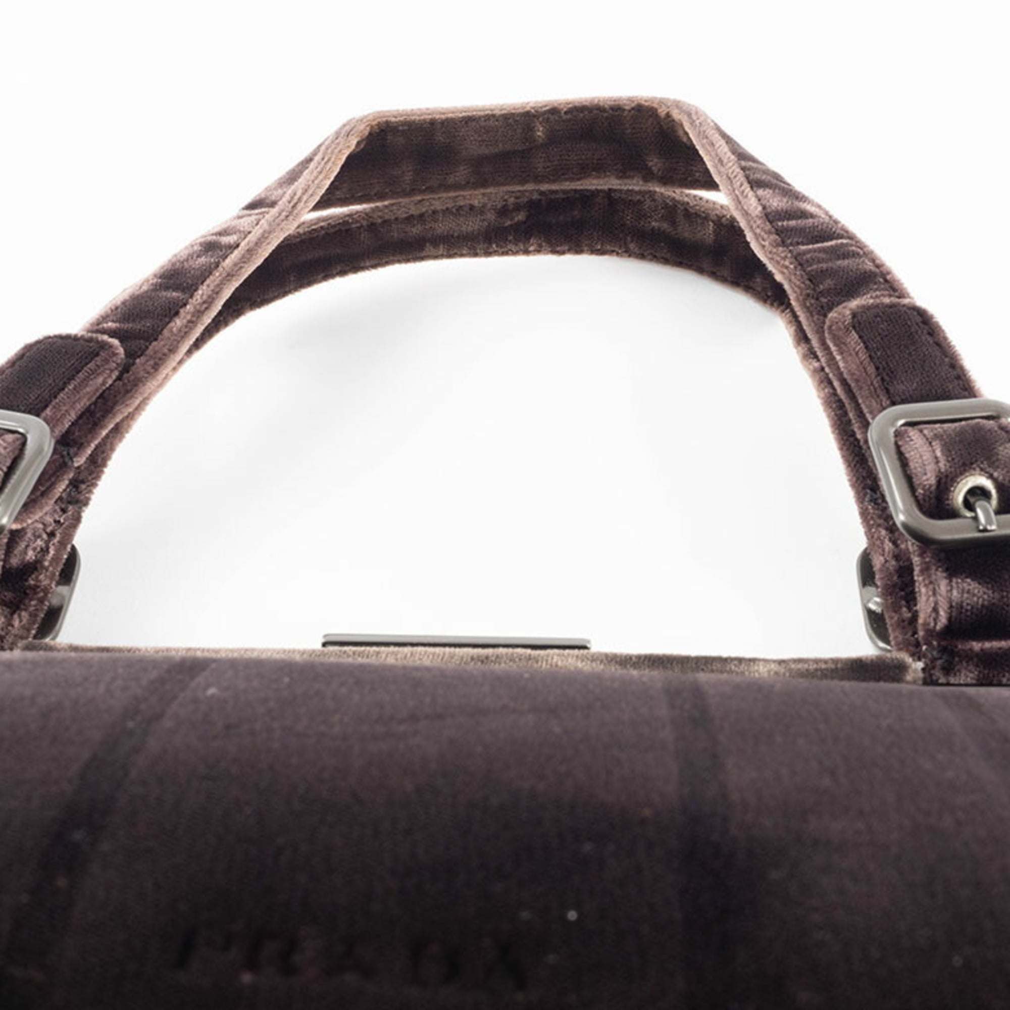Prada Dark Brown Leather Handbag