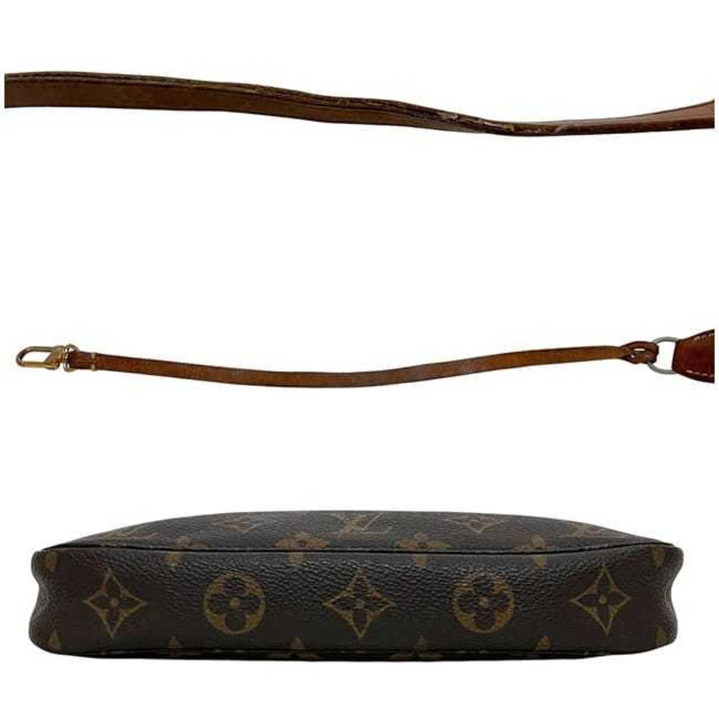 Louis Vuitton Brown Monogram Monogram Handbag Pochette Pouch