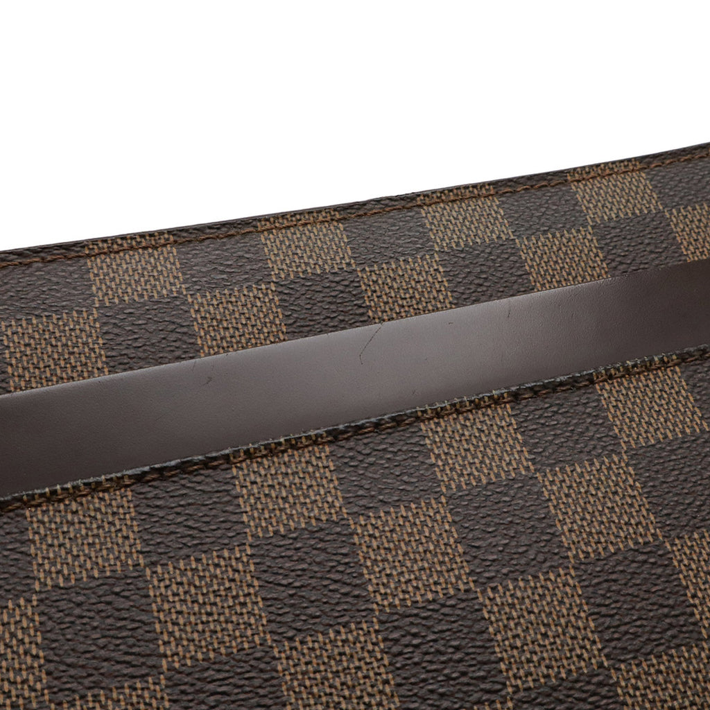 Louis Vuitton Brown Damier Canvas Damier Canvas Clutch Bag Pouch