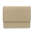 Celine Beige Leather Wallet (Tri-Fold)