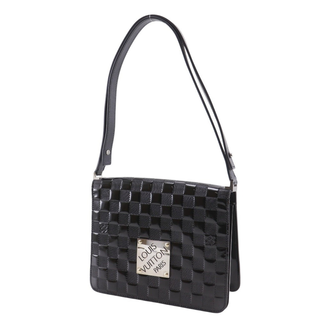 Louis Vuitton Black Noir Vernis Shoulder Bag