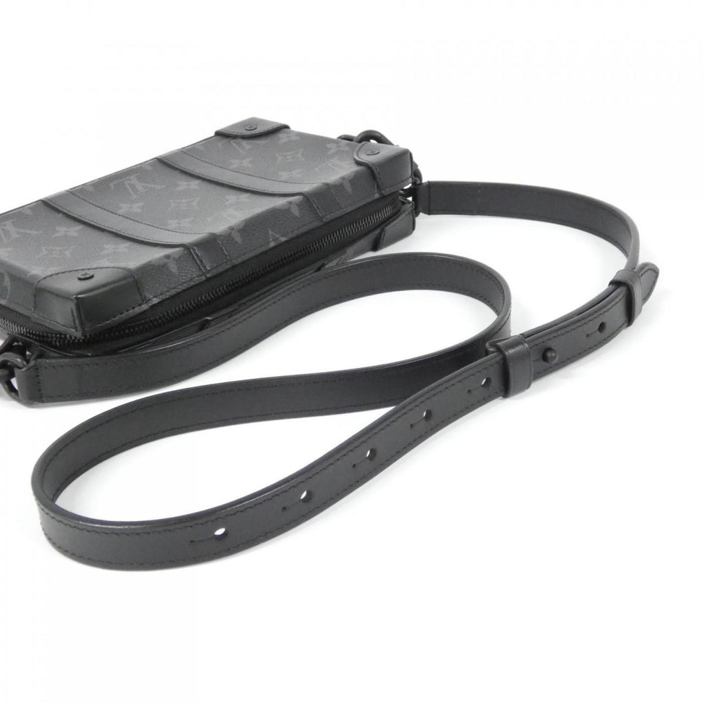 Louis Vuitton Black Coated Canvas Shoulder Bag