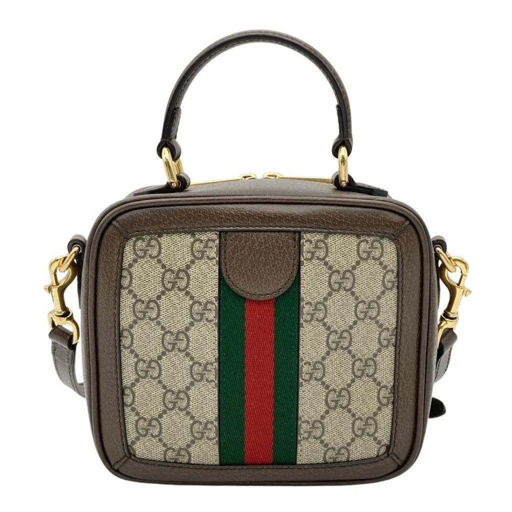 Gucci Ophidia Beige Gg Supreme Handbag Shoulder Bag (Pre-Owned)