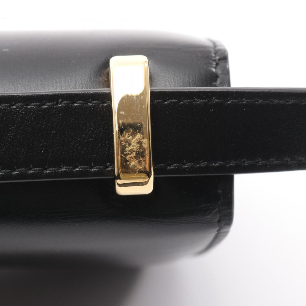 Prada Black Leather Shoulder Bag
