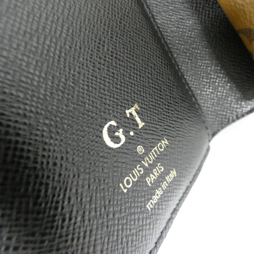 Louis Vuitton Brown Coated Canvas Wallet