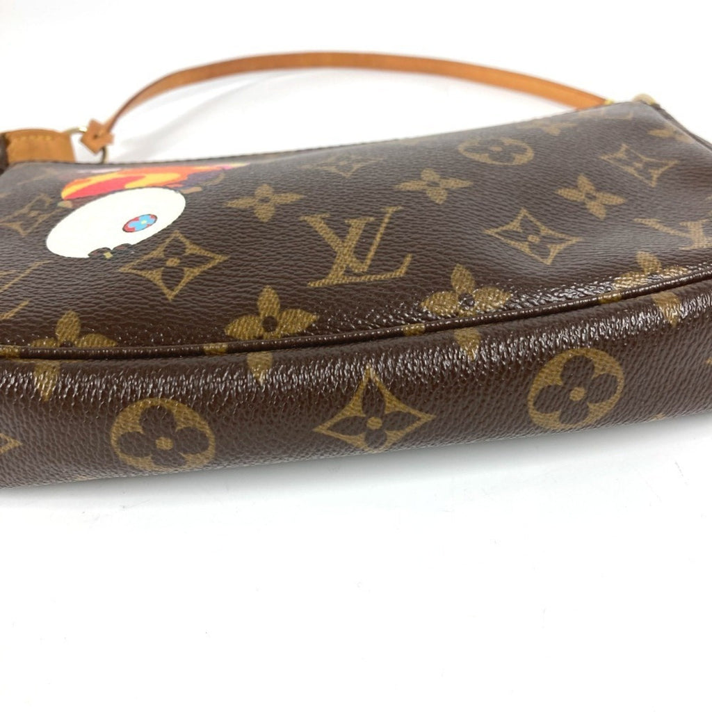 Louis Vuitton Brown Monogram Panda Multi-Color Monogram Handbag Pouch Shoulder Bag