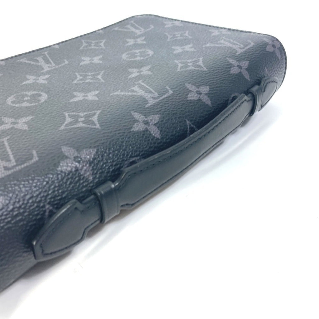 Louis Vuitton Black Monogram Eclipse Canvas Long Wallet