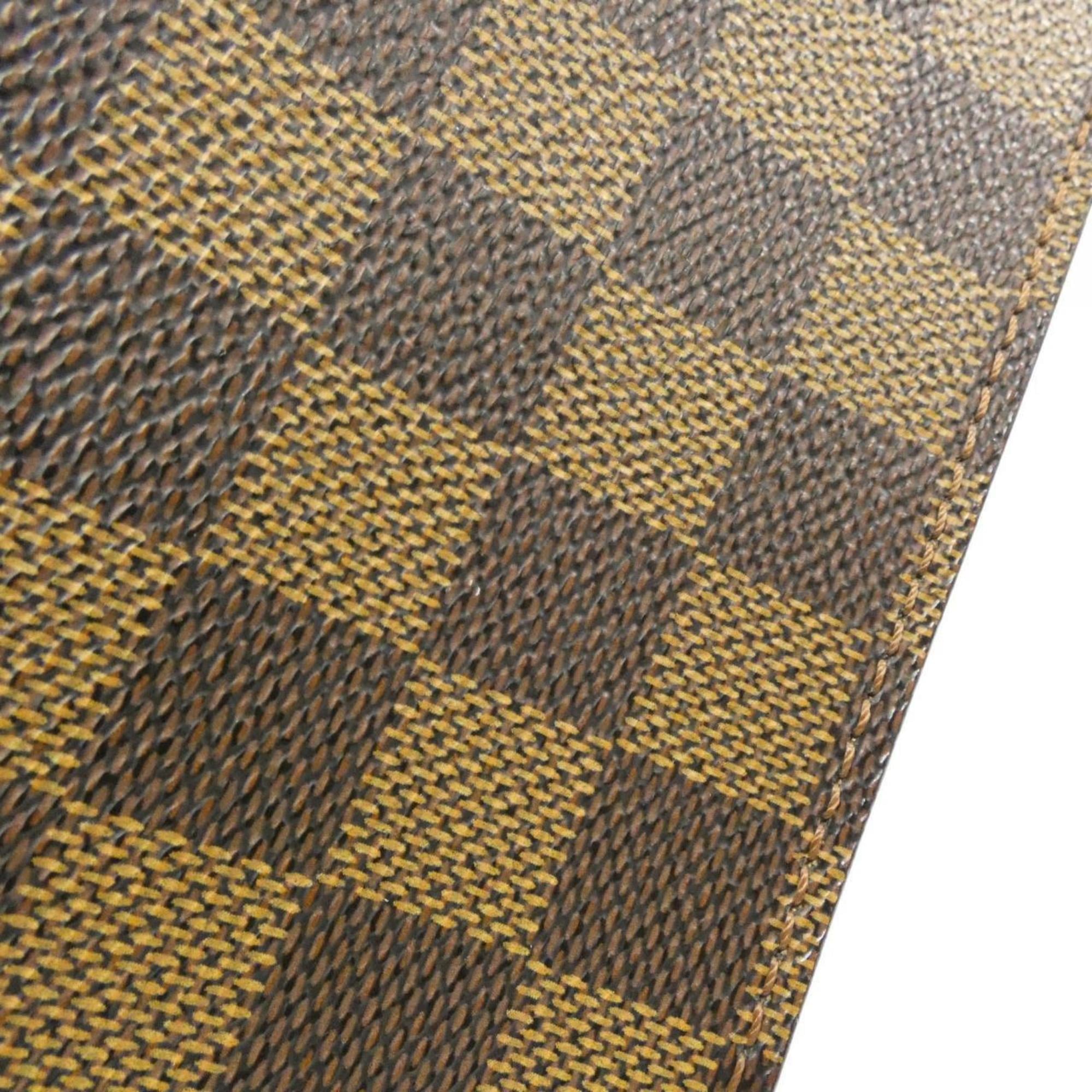 Louis Vuitton Damier Ebene Coated Canvas Handbag