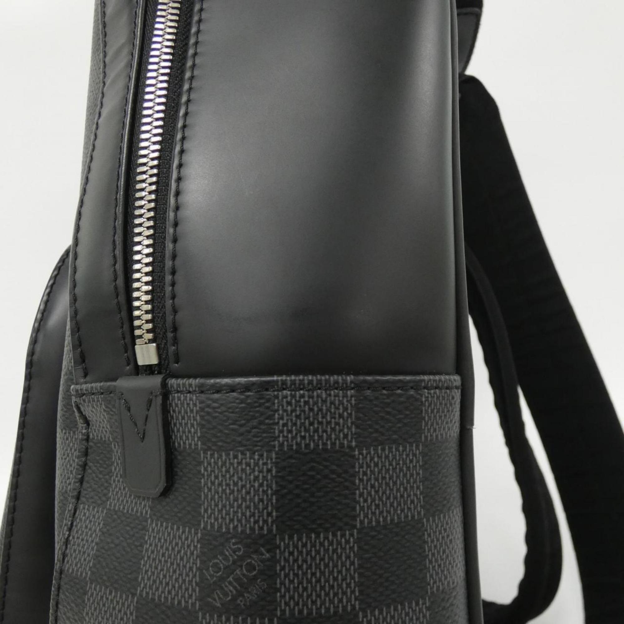 Louis Vuitton Graphite Coated Canvas Backpack