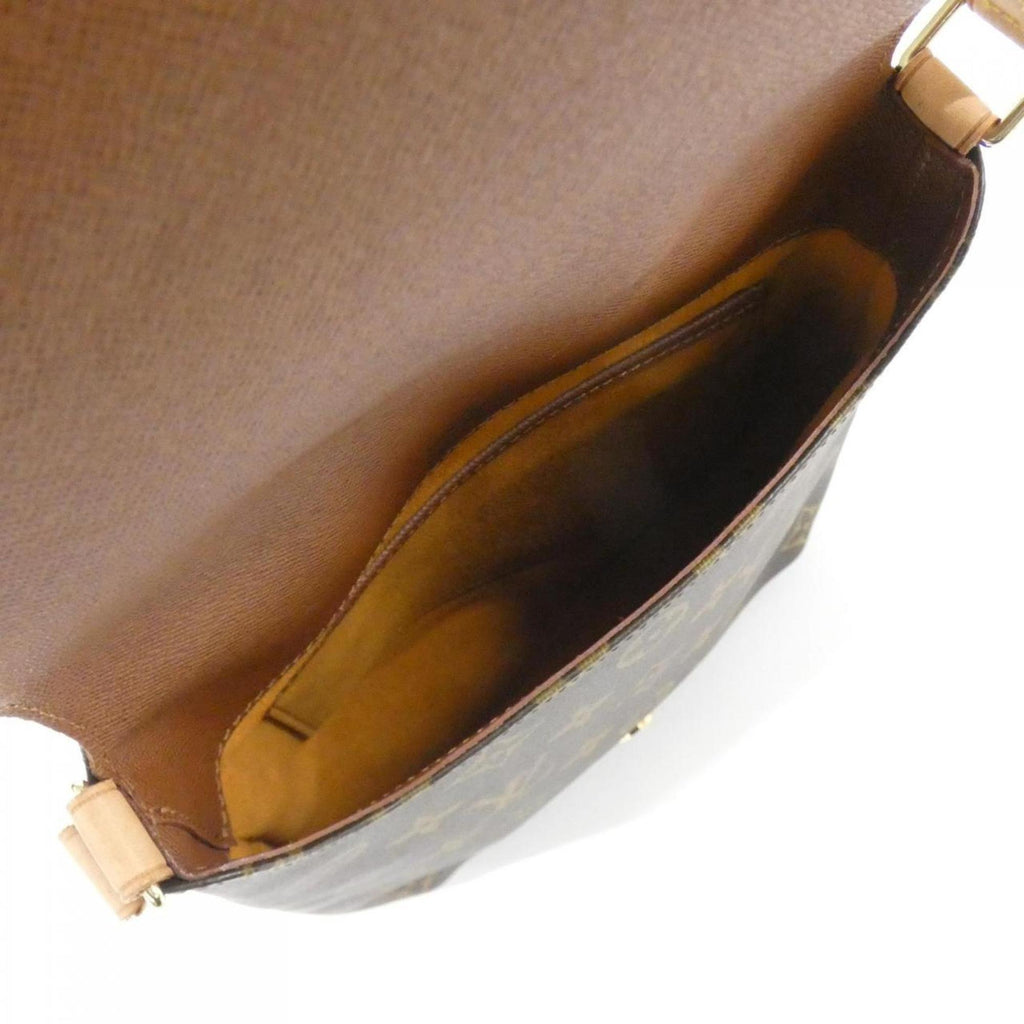 Louis Vuitton Marron Coated Canvas Shoulder Bag