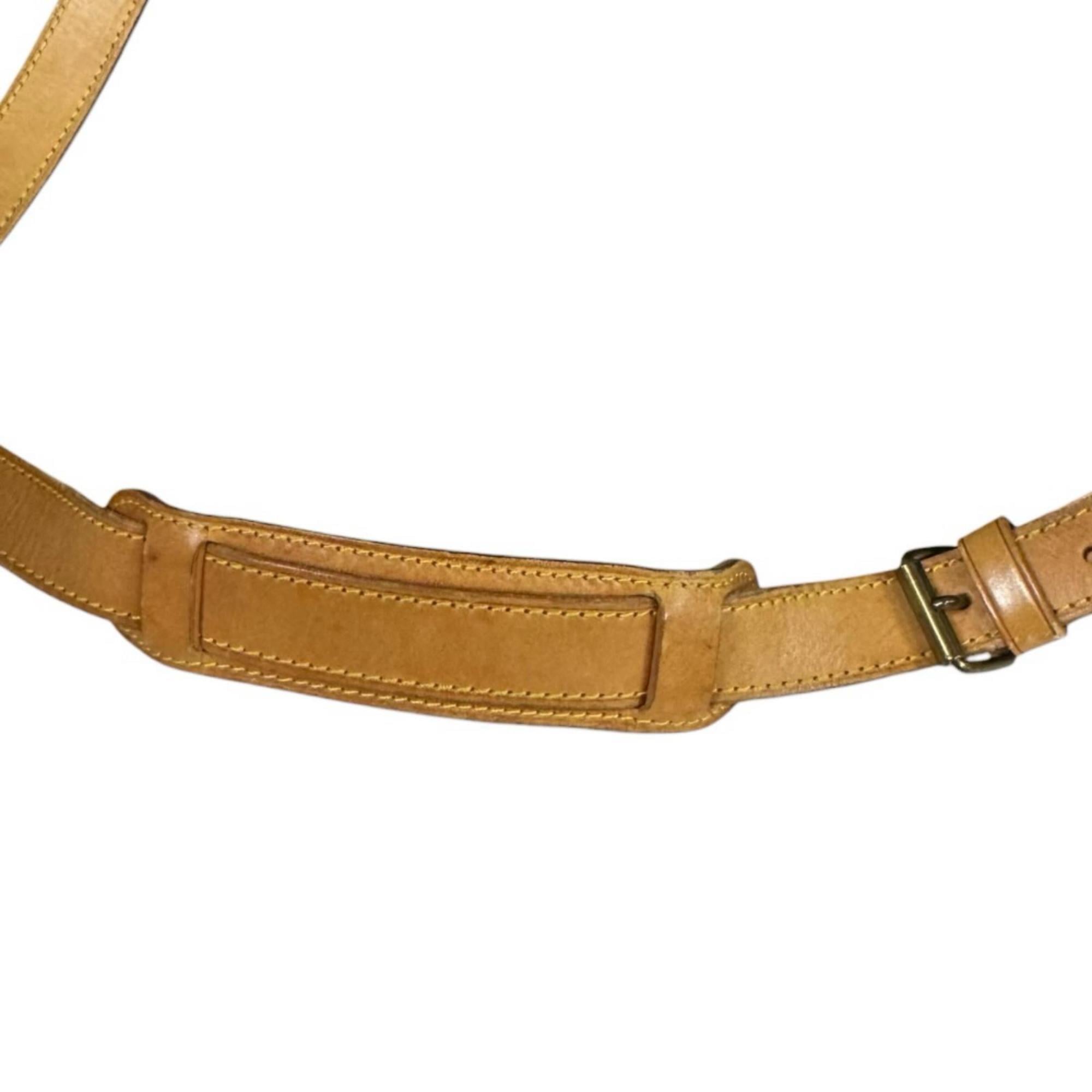 Louis Vuitton Brown Monogram Canvas Shoulder Bag
