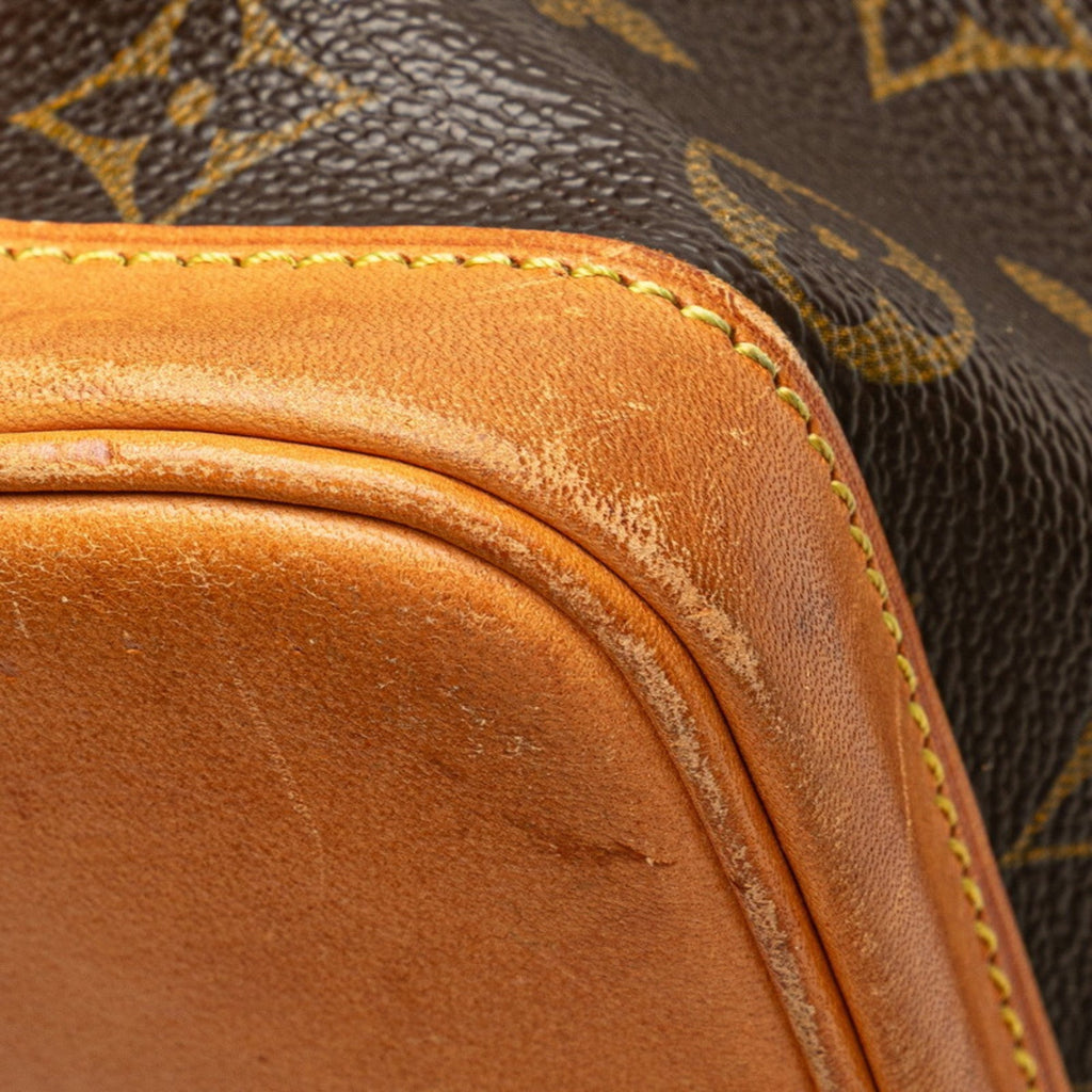 Louis Vuitton Monogram Brown Pvc Leather Handbag