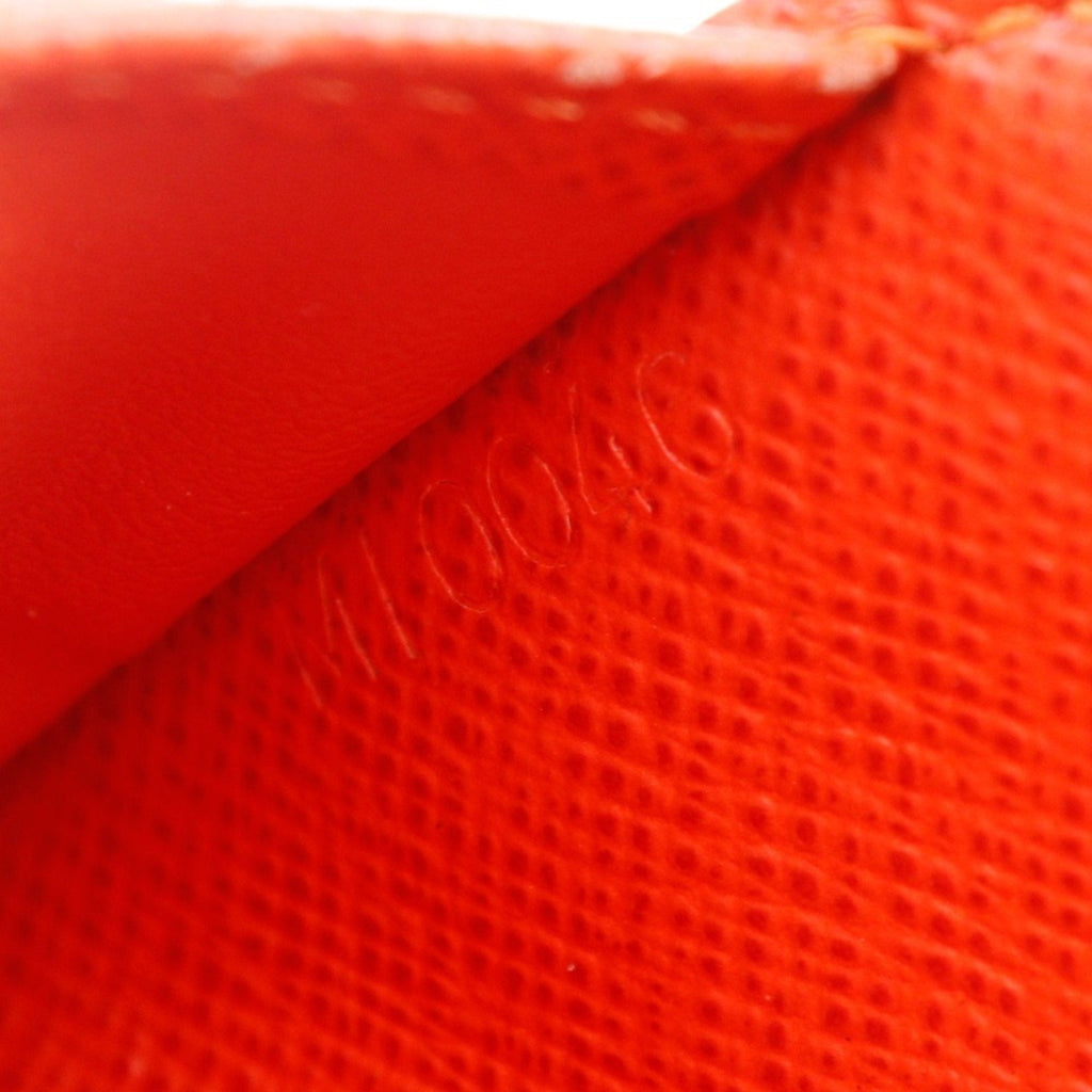 Louis Vuitton Lv Orange Orange Monogram Perforated Wallet