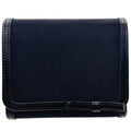 Prada Black Nylon Leather Wallet (Tri-Fold)