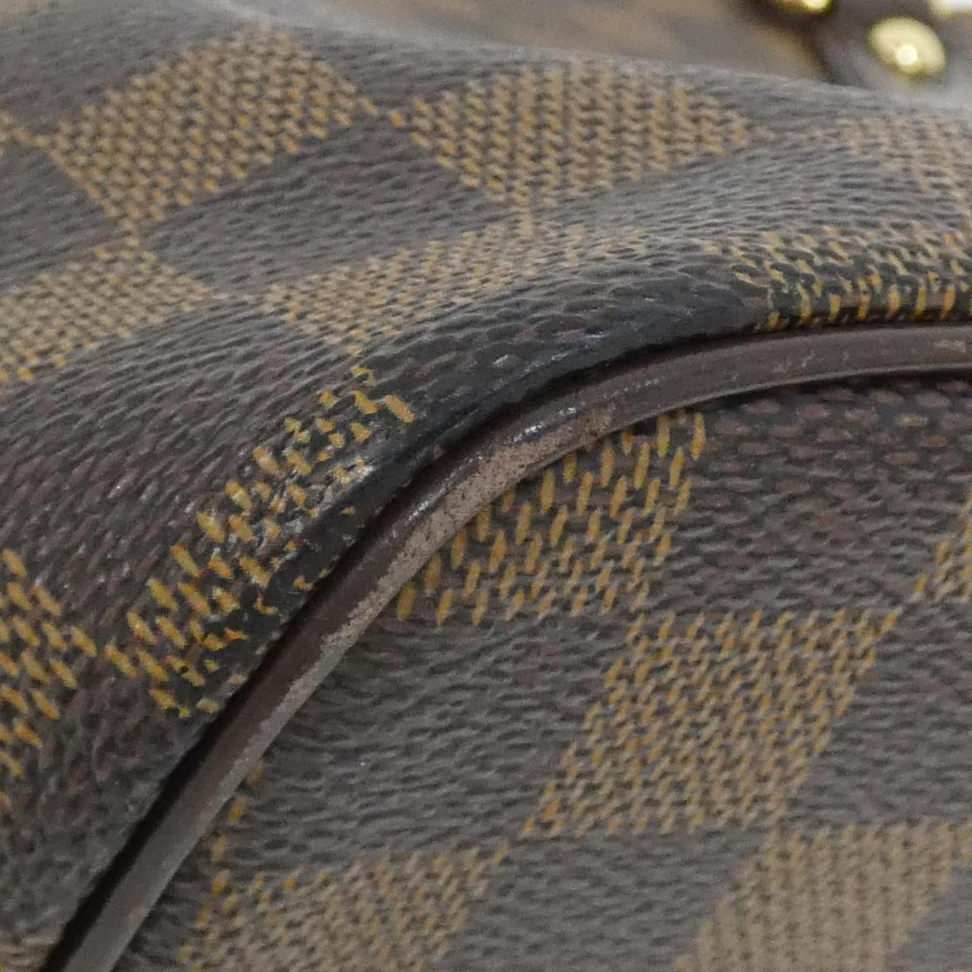 Louis Vuitton Ebene Coated Canvas Handbag