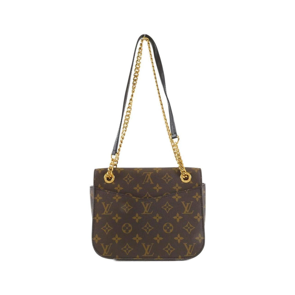 Louis Vuitton Brown Coated Canvas Shoulder Bag