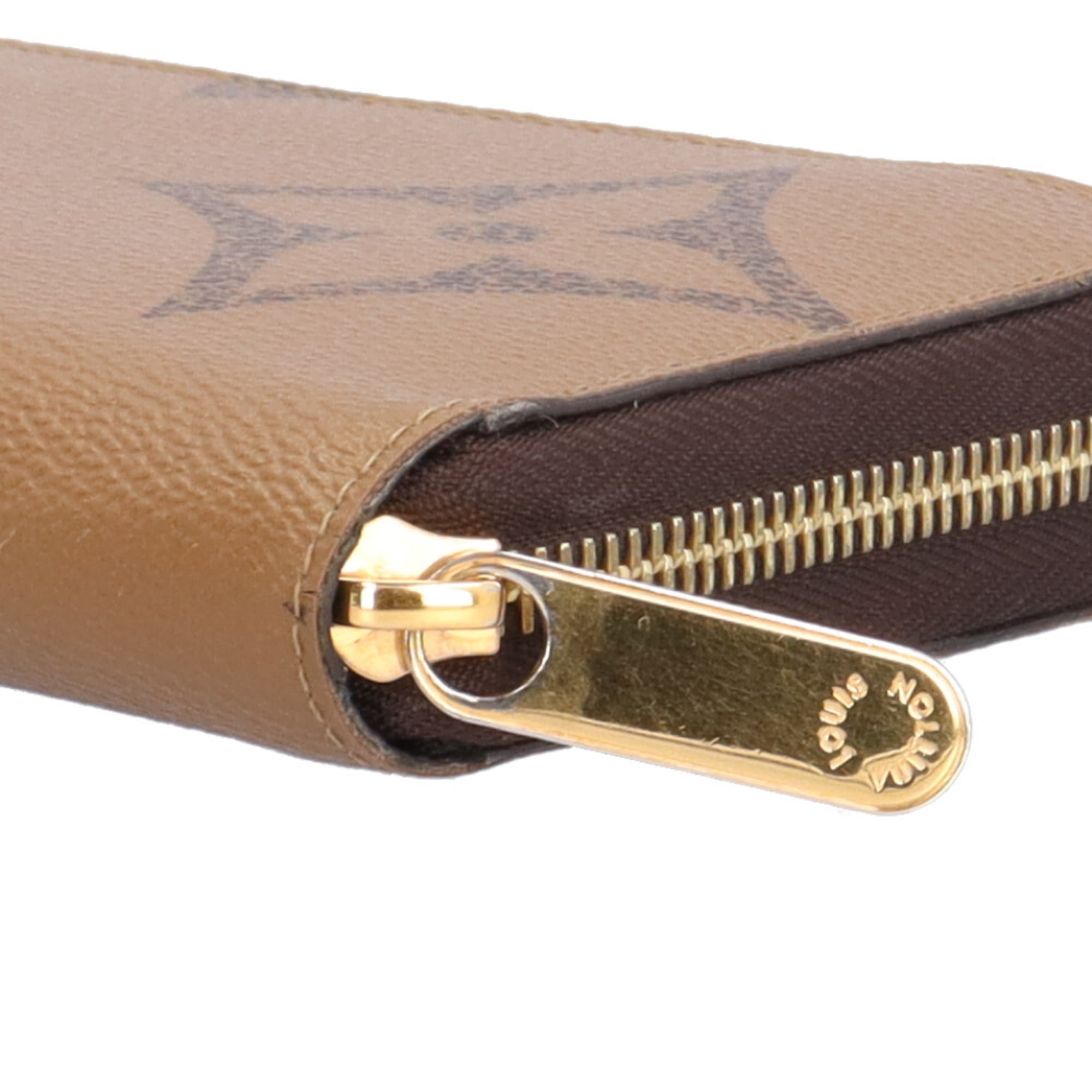 Louis Vuitton Brown Monogram Long Wallet