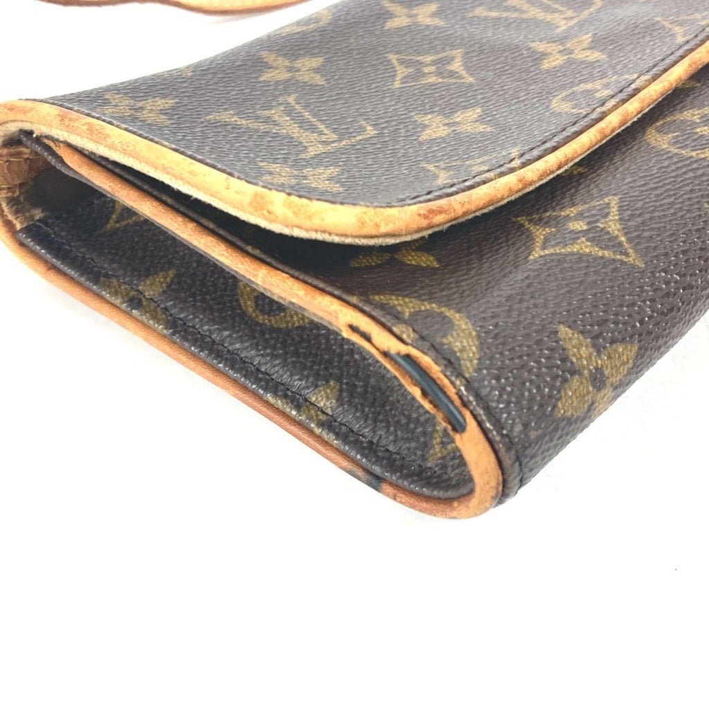 Louis Vuitton Brown Monogram Monogram Clutch Bag Pochette Shoulder Bag