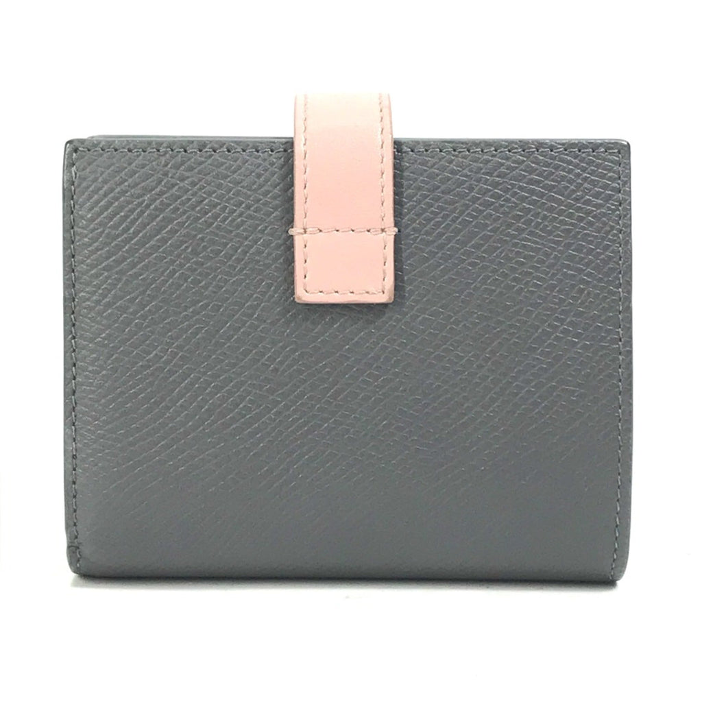 Celine Gray Leather Wallet (Tri-Fold)