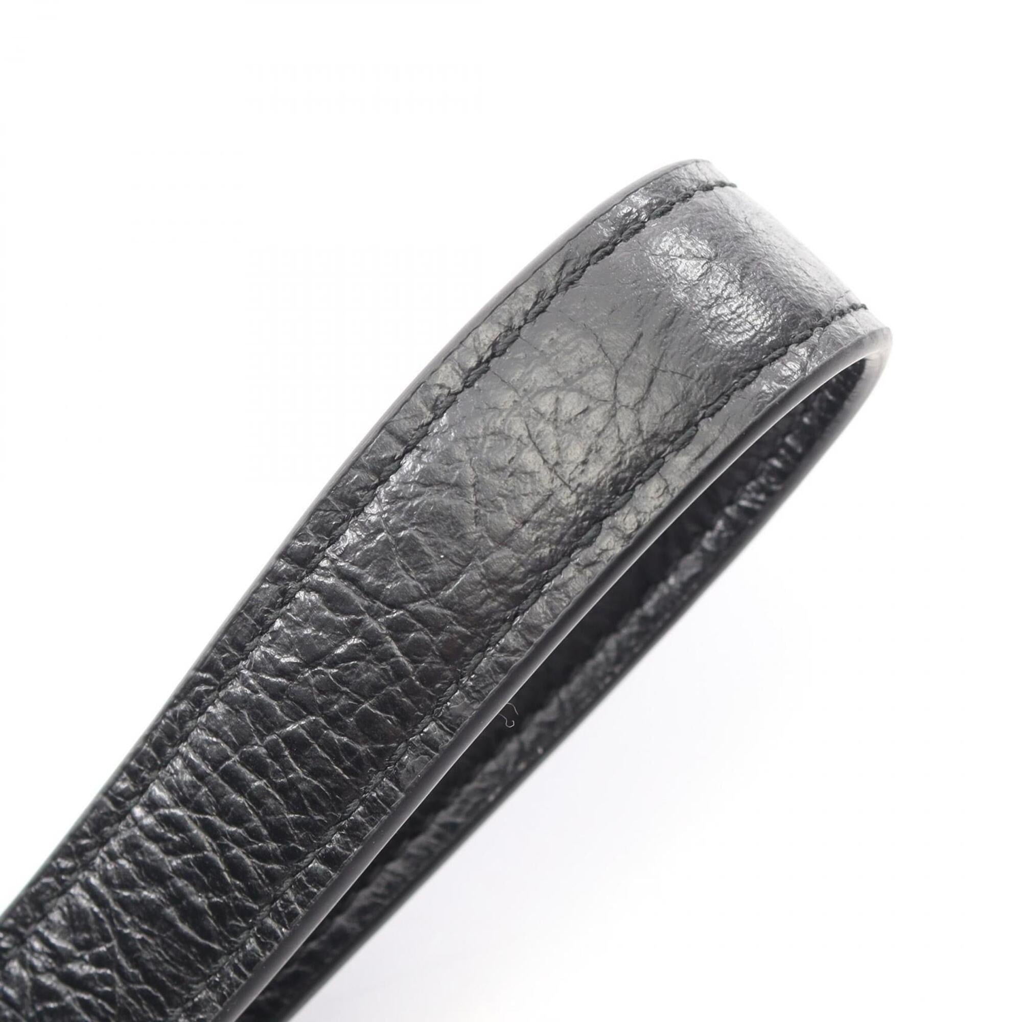 Balenciaga Black Leather Handbag Shoulder