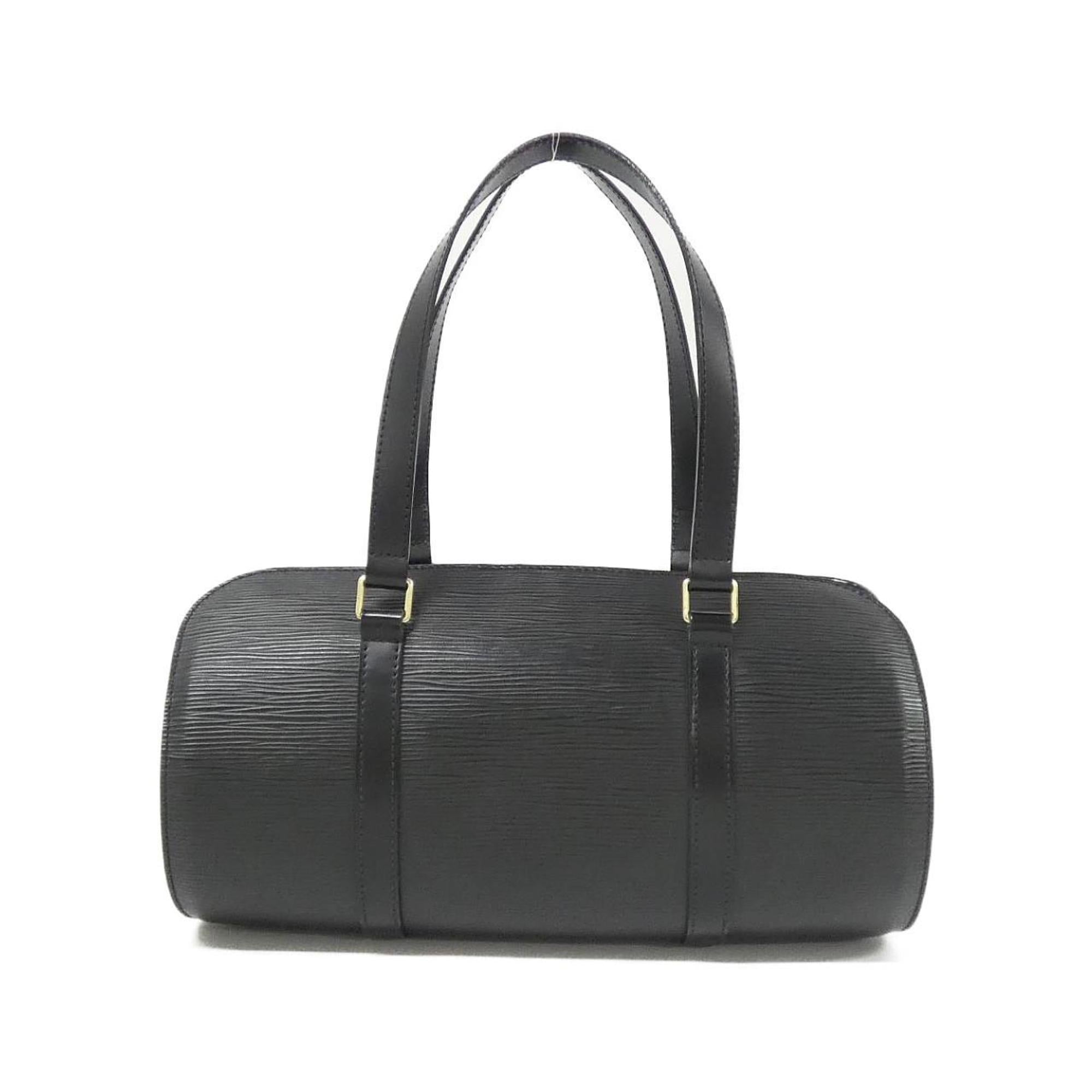 Louis Vuitton Black Leather Handbag Pouch