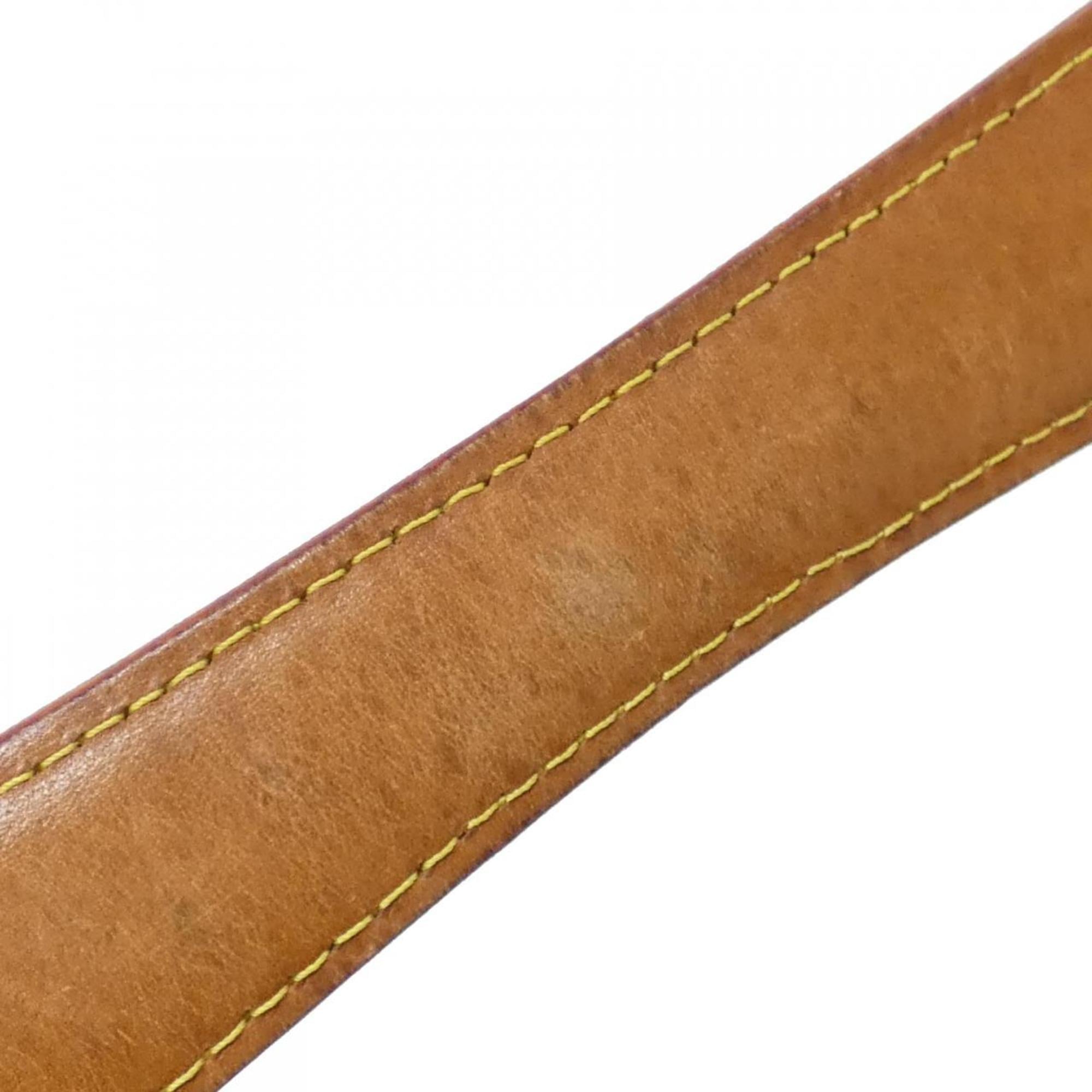 Louis Vuitton Brown Marron Pile Fabric Shoulder Bag