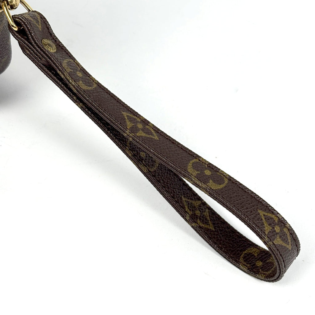 Louis Vuitton Brown Monogram Clutch Bag
