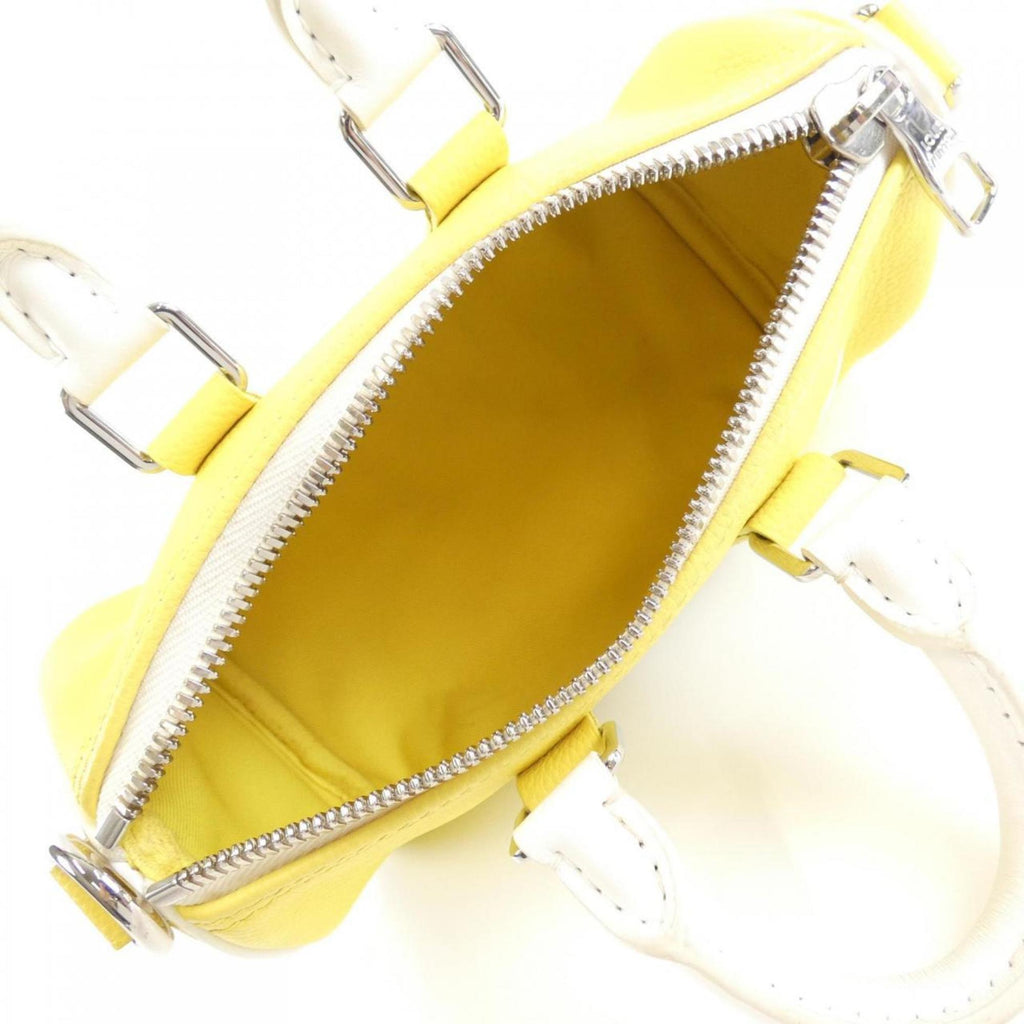 Louis Vuitton Jaune Leather Boston Bag